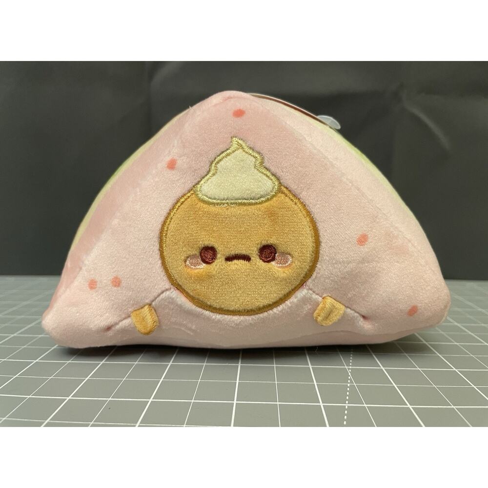 Smoko Tayto Potato Mini Mochi Fruit Sando Plush Strawberry Kiwi Stuffed